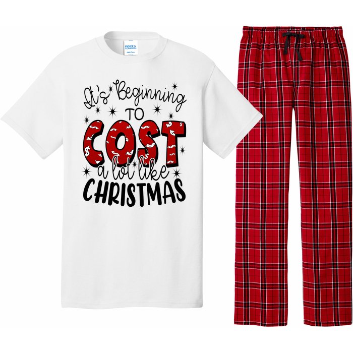 Its Beginning To Cost A Lot Like Christmas Funny Pajama Set