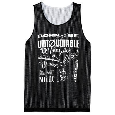 Itzy Born To Be 2nd Itzy Concert Merch Mesh Reversible Basketball Jersey Tank