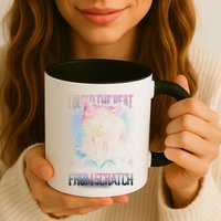 I Build The Beat From Scratch Funny Cosmic Dj Cat Mug
