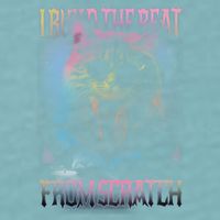 I Build The Beat From Scratch Funny Cosmic Dj Cat Sueded Cloud Jersey T-Shirt