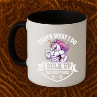 I Bulk Up Funny Unicorn Workout Training Mug