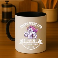 I Bulk Up Funny Unicorn Workout Training Mug