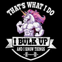I Bulk Up Funny Unicorn Workout Training Mug