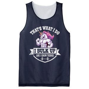 I Bulk Up Funny Unicorn Workout Training Mesh Reversible Basketball Jersey Tank