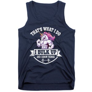 I Bulk Up Funny Unicorn Workout Training Tank Top