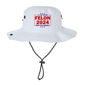 ILl Be Voting Felon 2024 Fight Merica Trump 2024 Meaningful Gift Legacy Cool Fit Booney Bucket Hat