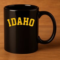 Idaho Basic  Vandal College Potatoe State 11oz C Handle Ceramic Mug
