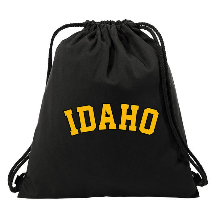 Idaho Basic  Vandal College Potatoe State Drawstring Bag