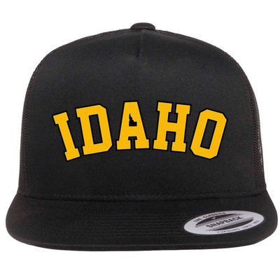 Idaho Basic  Vandal College Potatoe State Flat Bill Trucker Hat