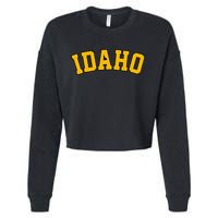 Idaho Basic  Vandal College Potatoe State Cropped Pullover Crew