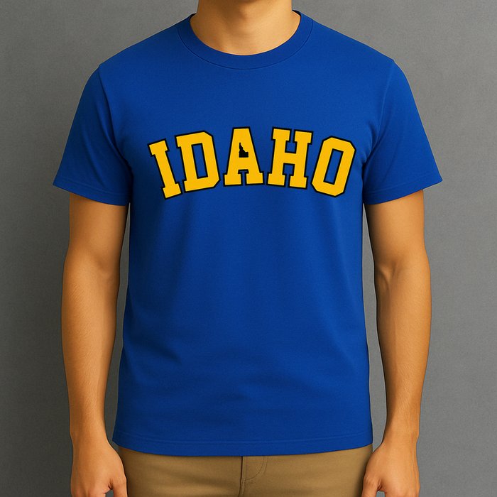 Idaho Basic  Vandal College Potatoe State T-Shirt