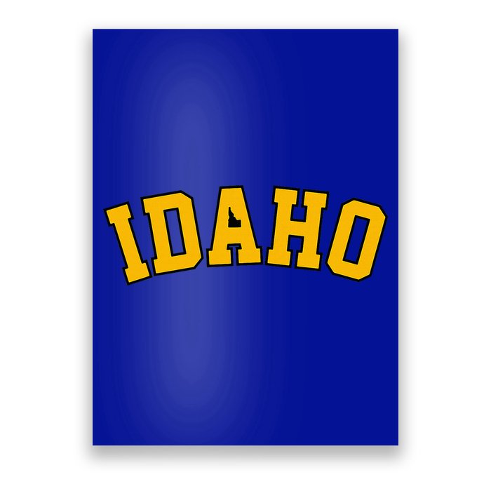 Idaho Basic  Vandal College Potatoe State Poster