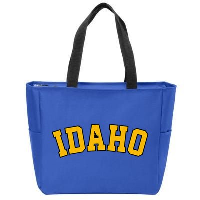 Idaho Basic  Vandal College Potatoe State Zip Tote Bag