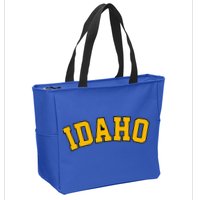 Idaho Basic  Vandal College Potatoe State Zip Tote Bag