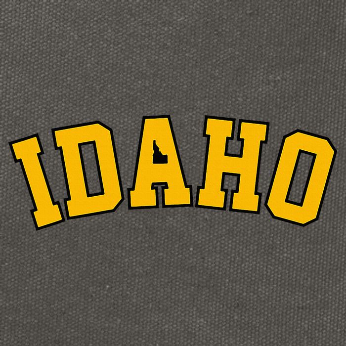 Idaho Basic  Vandal College Potatoe State Cotton Canvas Backpack