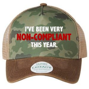 I've Been Very Non Compliant This Year Legacy Tie Dye Trucker Hat