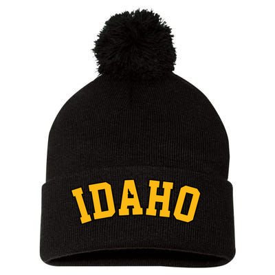 Idaho Basic Vandal College Potatoe State Gift Pom Pom 12in Knit Beanie