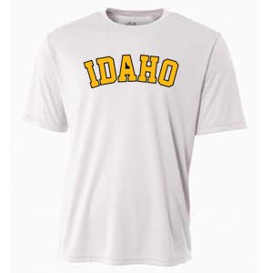 Idaho Basic Vandal College Potatoe State Gift Cooling Performance Crew T-Shirt