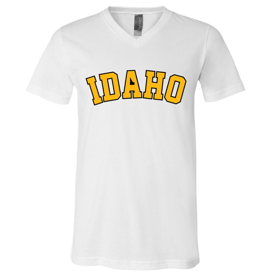 Idaho Basic Vandal College Potatoe State Gift V-Neck T-Shirt