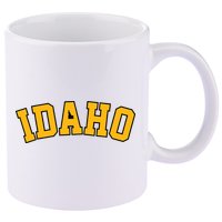 Idaho Basic Vandal College Potatoe State Gift 11oz C Handle Ceramic Mug