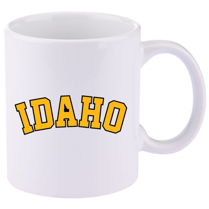 Idaho Basic Vandal College Potatoe State Gift 11oz C Handle Ceramic Mug