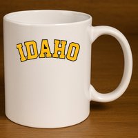 Idaho Basic Vandal College Potatoe State Gift 11oz C Handle Ceramic Mug