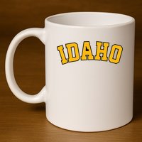 Idaho Basic Vandal College Potatoe State Gift 11oz C Handle Ceramic Mug