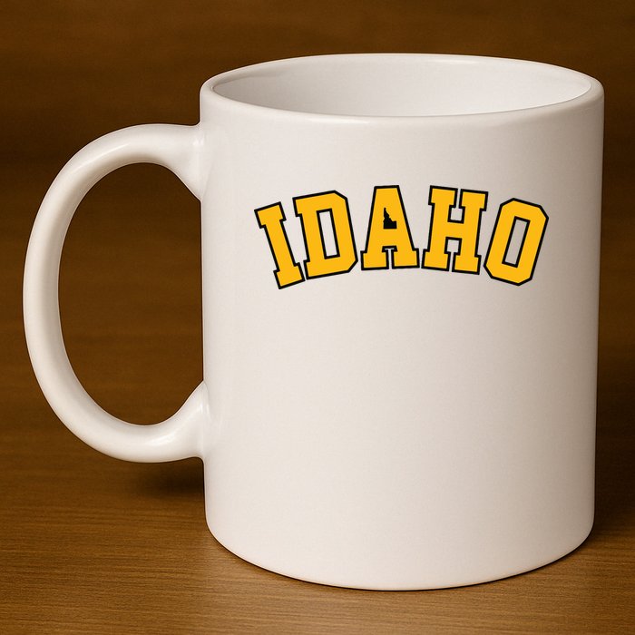 Idaho Basic Vandal College Potatoe State Gift 11oz C Handle Ceramic Mug