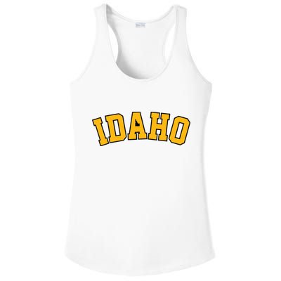 Idaho Basic Vandal College Potatoe State Gift Ladies PosiCharge Competitor Racerback Tank
