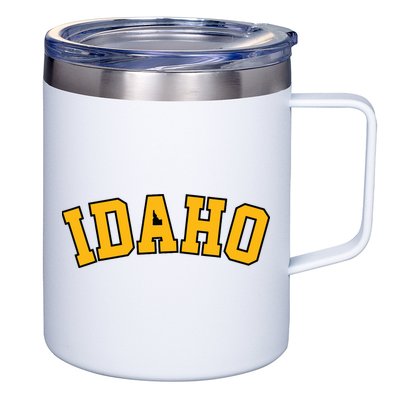 Idaho Basic Vandal College Potatoe State Gift 12oz Stainless Steel Coffee Mug