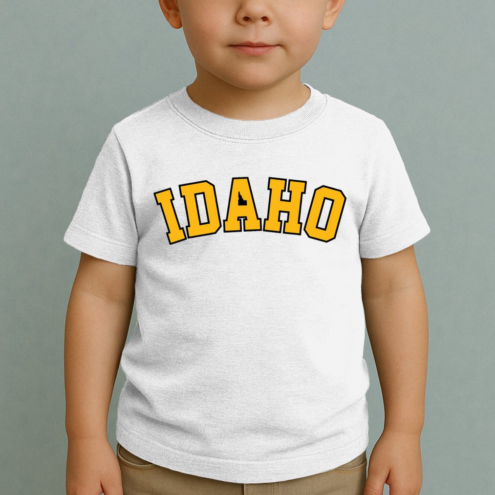 Idaho Basic Vandal College Potatoe State Gift Toddler T-Shirt