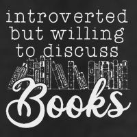 Introverted But Willing To Discuss Books, Funny Book Lover Trucker Hat