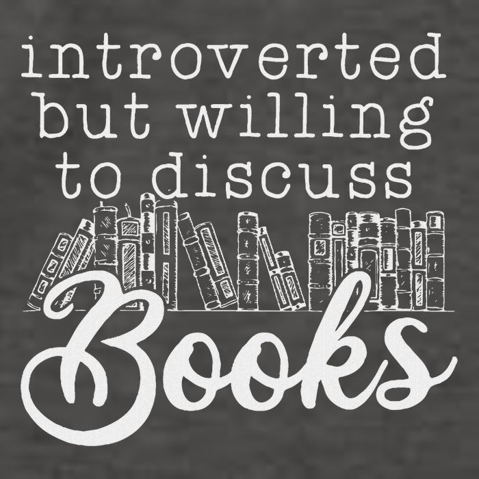 Introverted But Willing To Discuss Books, Funny Book Lover Vector Backpack