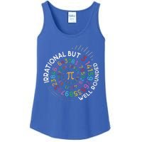 Irrational But Well Rounded Pi Day Math Teacher Ladies Essential Tank