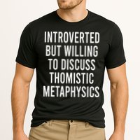 Introverted But Willing To Discuss Thomistic Metaphysics Cooling Performance Crew T-Shirt