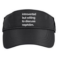 Introverted But Willing To Discuss Nephilim Adult Drive Performance Visor