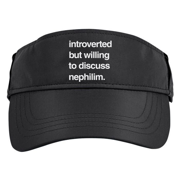Introverted But Willing To Discuss Nephilim Adult Drive Performance Visor