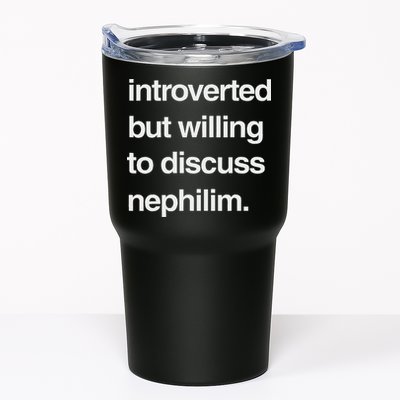Introverted But Willing To Discuss Nephilim Tumbler