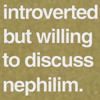 Introverted But Willing To Discuss Nephilim Garment-Dyed Women's Muscle Tee