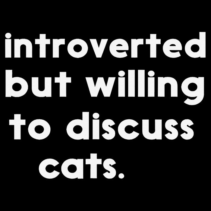 Introverted But Willing To Discuss Cats Funny Cat Lover Baby Bodysuit