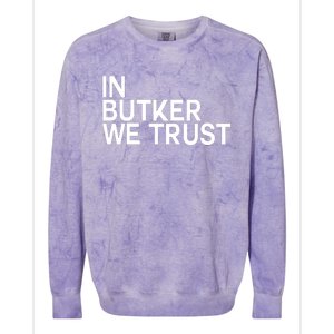 In Butker We Trust Colorblast Crewneck Sweatshirt