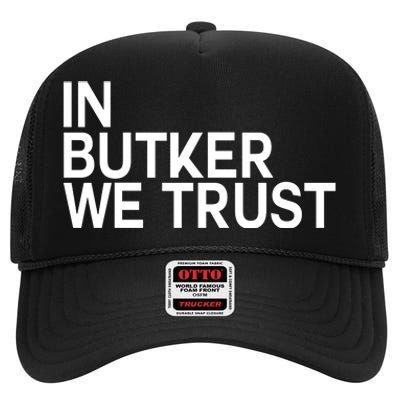 In Butker We Trust High Crown Mesh Back Trucker Hat