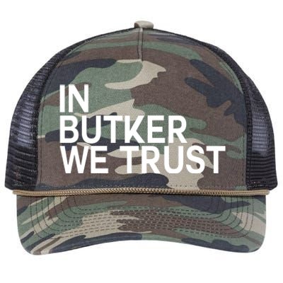 In Butker We Trust Retro Rope Trucker Hat Cap