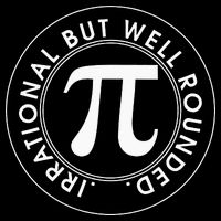 Irrational But Well Rounded Funny Pi Day 3.14 Mathematic 16 in Basic Backpack