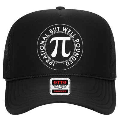 Irrational But Well Rounded Funny Pi Day 3.14 Mathematic Trucker Hat