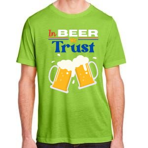 In Beer We Trust 4th Of July Adult ChromaSoft Performance T-Shirt