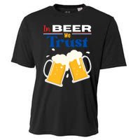 In Beer We Trust 4th Of July Cooling Performance Crew T-Shirt