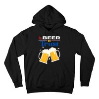 In Beer We Trust 4th Of July Hoodie