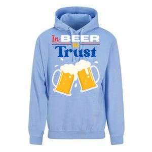 In Beer We Trust 4th Of July Unisex Surf Hoodie