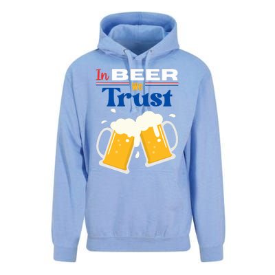 In Beer We Trust 4th Of July Unisex Surf Hoodie